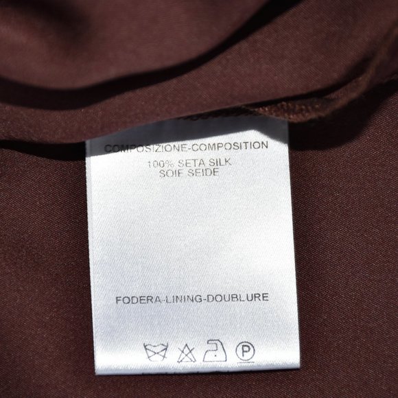 *SOLD* GUCCI 100% SILK Spaghetti Minimal Slip Maxi Gown - Picture 10 of 13